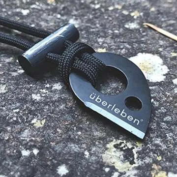 Lightweight Waterproof Fire Starter Necklace for Survival