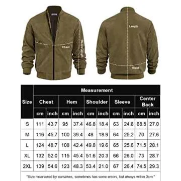 COOFANDY Men's Varsity Baseball Jacket Causal Slim Fit Suede Leather Bomber Jackets