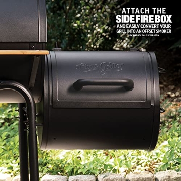 Char-Griller® Outlaw Charcoal Grill with 950 Sq Inches Cooking Space