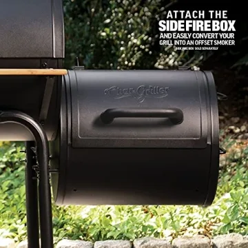 Char-Griller® Outlaw Charcoal Grill with 950 Sq Inches Cooking Space