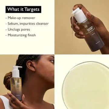 HARUHARU Wonder Black Rice Moisture Cleansing Oil for Glowing Skin