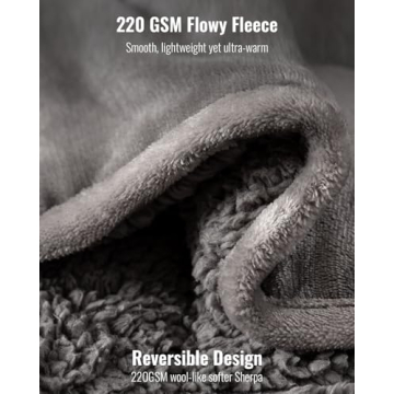 Uttermara Weighted Blanket - Comforting 12 lb Sherpa Blanket