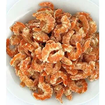 Dried Shrimp Dried Louisiana Shrimp USA Dried Shrimp Small 美国虾米 (4oz)