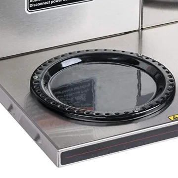 BUNN Axiom 15-3, Automatic Commercial 12-Cup Coffee Maker, 3 Lower Warmers, 38700.0002,Gray