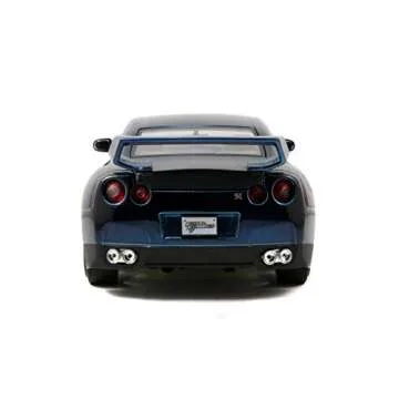 Fast & Furious Nissan GTR Blue Diecast Model by Jada