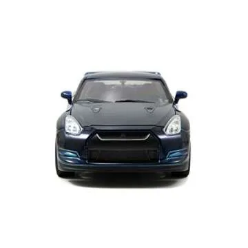 Fast & Furious Nissan GTR Blue Diecast Model by Jada