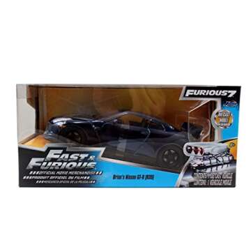 Fast & Furious Nissan GTR Blue Diecast Model by Jada