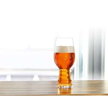 Spiegelau Craft Beer Tasting Kit, Set of 4 Different Glasses: IPA, Stout, Wheat and Barrel-Aged Beer, Crystal, 500/540/600/750 ml,