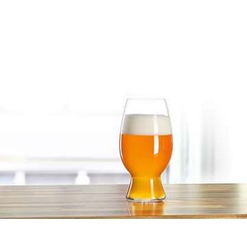 Spiegelau Craft Beer Tasting Kit, Set of 4 Different Glasses: IPA, Stout, Wheat and Barrel-Aged Beer, Crystal, 500/540/600/750 ml,