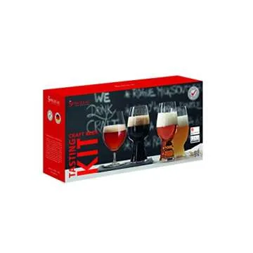 Spiegelau Craft Beer Tasting Kit, Set of 4 Different Glasses: IPA, Stout, Wheat and Barrel-Aged Beer, Crystal, 500/540/600/750 ml,