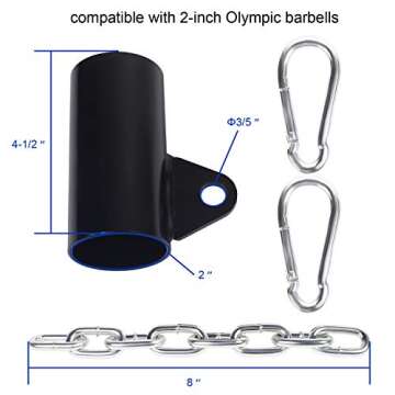 Eapele T-bar Row Landmine Attachment for Olympic Bars