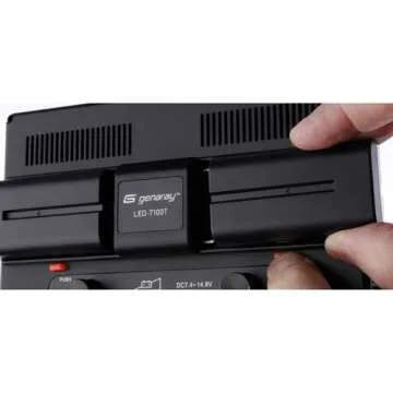 Genaray LED-7100T 312 LED Variable-Color On-Camera Light