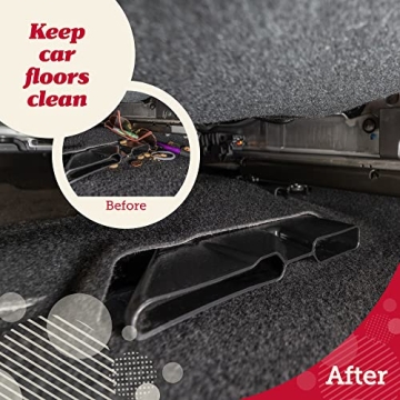 Lusso Gear Car Seat Gap Filler and Organizer (2 Pack) - Gap Filler & Storage Between Seats - Universal Fit & Vegan Leather - Holds Phone, Keys & Glasses - Car Seat Gap Filler Organizer