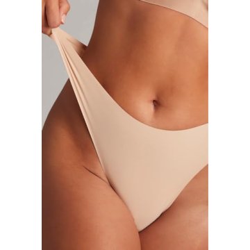WANDER Seamless Thongs Women Comfortable No Show Underwear
