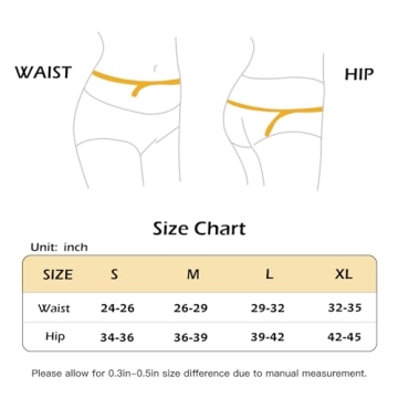 WANDER Seamless Thongs Women Comfortable No Show Underwear