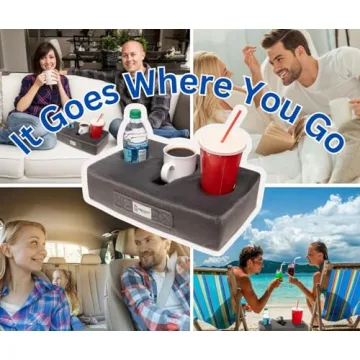 Cup Cozy Pillow - Ultimate Spill-Resistant Cup Holder,