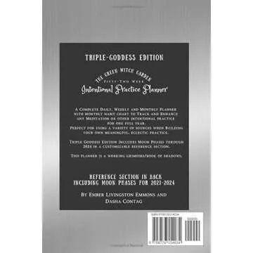 The Green Witch Garden Fifty-Two Week Intentional Practice Planner: A Customizable Planning Journal ...