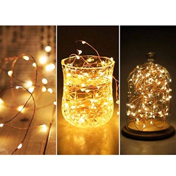 Twinkle Star 200 LED Fairy String Lights with Remote