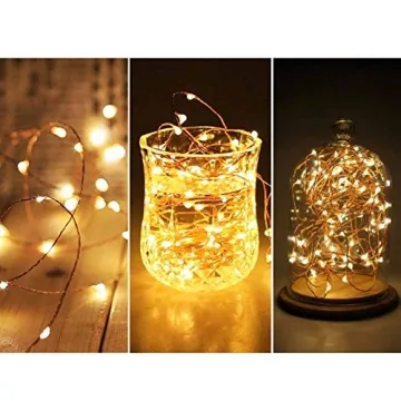 Twinkle Star 200 LED Fairy String Lights with Remote