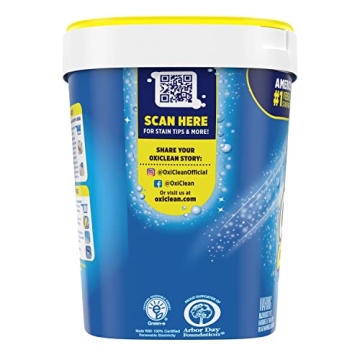 OxiClean Stain Remover Powder 5 lb - Versatile Oxygen Cleaner