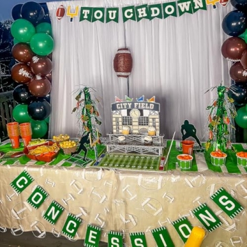 Fun Express Football Chili Bowls Set of 12 for Game Day