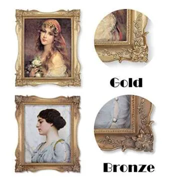 Elegant 8x10 Baroque Picture Frame for All Occasions