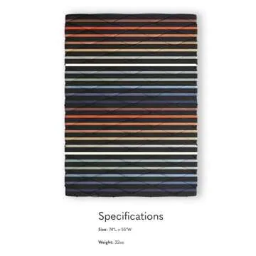 Nomadix Puffer Blanket - Versatile Eco-Friendly camping blanket