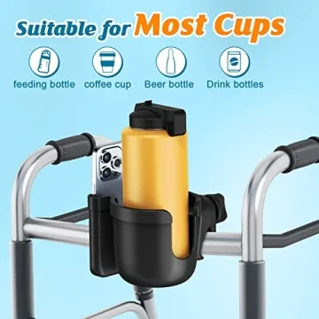 Guiseapue Stroller Cup Holder with Phone Holder Now Available