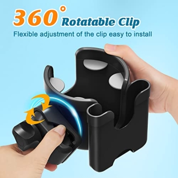 Guiseapue Stroller Cup Holder with Phone Holder Now Available