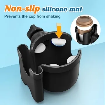 Guiseapue Stroller Cup Holder with Phone Holder Now Available
