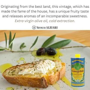 Nicolas Alziari Extra Virgin Olive Oil - 16.9 Fl.oz Premium Oil