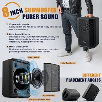 GPSK-4 PA System with Wireless Microphones and Bluetooth