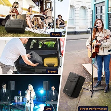 GPSK-4 PA System with Wireless Microphones and Bluetooth