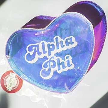 Sorority Shop Alpha Delta Pi Makeup Bag for Sisters