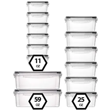 Fullstar 28 PCS Food Storage Containers - Airtight & Durable