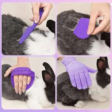 Best VCZONE 8 Pcs Grooming Kit for Small Pets