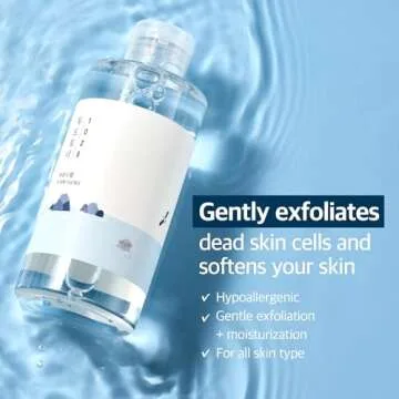 ROUND LAB Dokdo Toner 500ml - Exfoliating, Hydrating & Watery