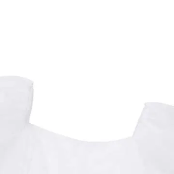 Charming Women's Puff Sleeve Tulle Party Dress