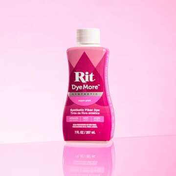 Rit DyeMore Liquid Dye Super Pink 7 Oz – Perfect for Fabrics