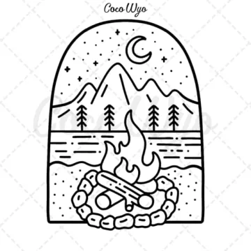 Stress Relief Coloring Book Bold Easy Designs Adults Kids