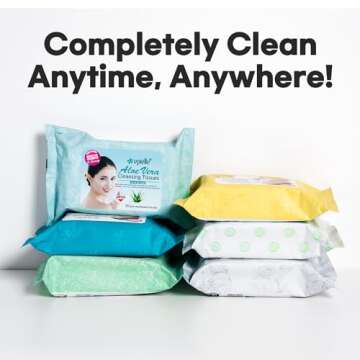 Gentle Epielle Makeup Remover Wipes for All Skin Types