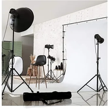 LimoStudio 10 ft Adjustable Background Stand Support Kit