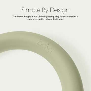 Bala Power Ring 10lb - Stylish Kettlebell for All Workouts