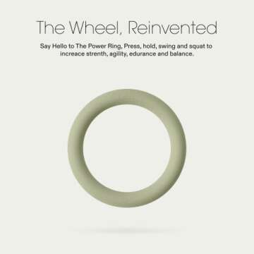 Bala Power Ring 10lb - Stylish Kettlebell for All Workouts