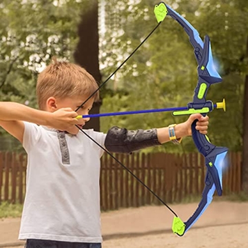 Kids Light Up Bow and Arrow Set with 14 Arrows