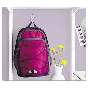 Command Medium Clear Wall Hooks for Damage-Free Hanging