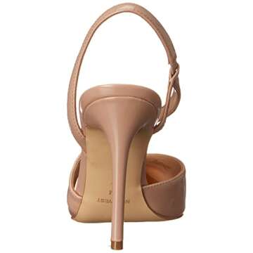 Nine West Women's FLORIA3 Pump, Barely Nude, 8