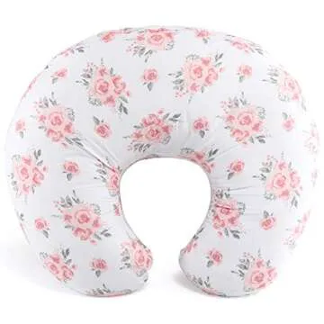 The Peanutshell Nursing Pillow - Charming Pink Floral Support
