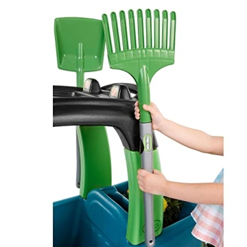 Little Tikes Go Green! Cozy Truck w/ Trailer & Garden Tools for Kids | Recycled Plastic