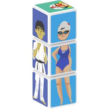 Creative Magnetic Cubes - Geomag Magicube Sports Set